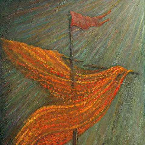 Sail of hope oil painting on canvas Eshurin Rostislav
