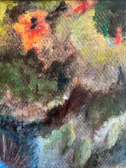 Peacock oil on canvas Eshurin Rostislav