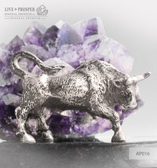 Silver with minerals
