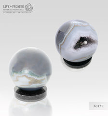 Mineral premium Silver figure of scorpion inside geode agate amethyst sphere with sea pearl and Swarovski inserts on dolerite plate Серебряный скорпион внутри жеоды аметиста агатовой сферы с морской жемчужиной и вставками из Сваровски на пластине из долерита Минерал премиум подарок руководителю подарок скорпионам 