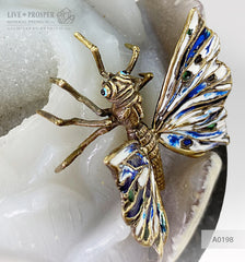 Bronze butterfly with colored enamel on an agate Lotus flower on a dolerite plate Бронзовая бабочка с цветной эмалью на цветке Лотуса из агата и пластине из долерита подарок на 8 марта подарок жене подарок девушке свадебный подарок 