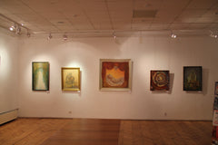 Eshurin Rostislav Ешурин Ростислав אישורין רוסטיסלב Window view series - Night mood; canvas, oil; 80x60cm; 2008 Из серии Вид из окна - Ночное настроение; холст, масло; 80х60см; 2008 