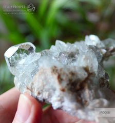 Sky Blue aquamarine 705 CT with Muscovite 0,61g Небесно-голубой аквамарин 705 карат с мусковитом 0,61г 