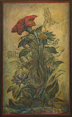 Eshurin Rostislav Ешурин Ростислав אישורין רוסטיסלב Passion blooming; canvas, oil; 100X60cm; 2007 Реквием; холст, масло; 100Х60см; 2007
