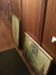 Eshurin Rostislav Ешурин Ростислав אישורין רוסטיסלב Window view series Megapolis; oil on canvas; 80х60cm; 2008 Из серии Вид из окна Мегаполис; холст, масло; 80х60см; 2008