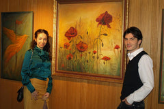Совместная выставка "ДУЭ-ЛЬ-Т" Т.Сельвинская и Р. Ешурин 2009г.